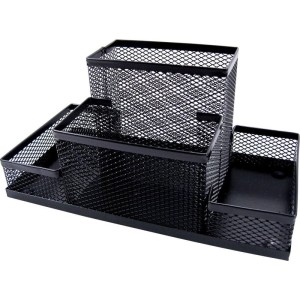 Acessorio Para Mesa Aramado Porta Objetos Preto-090332-64022