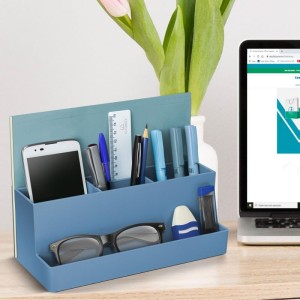 Acessorio Para Mesa Multi Organizer Azul Solido-098133-80972