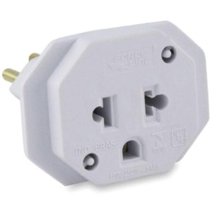 Adaptador Para Tomada Universal 2p+t 10a Bivolt Bran-067950-27913