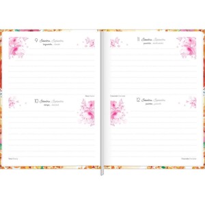 Agenda 2024 Feminine Cd Costurada 112fls.-099488-23163