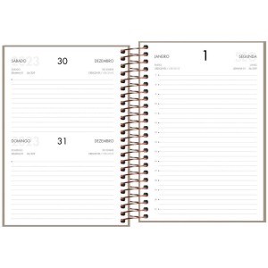 Agenda 2024 Napoli Cores Cd Espiral 176fls-106978-30175