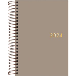 Agenda 2024 Napoli Cores Cd Espiral 176fls-106978-82513