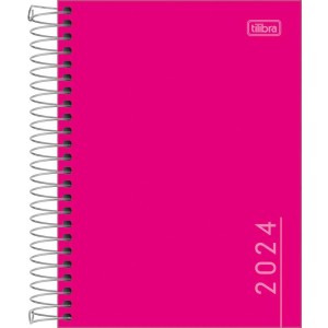 Agenda 2024 Pepper Rosa Cd Espiral 160fls-068753-26946