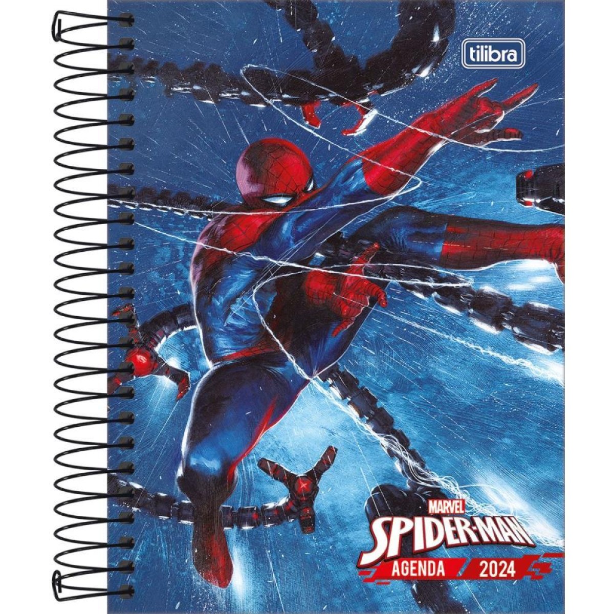 Agenda 2024 Spider-man Cd Espiral 176fls