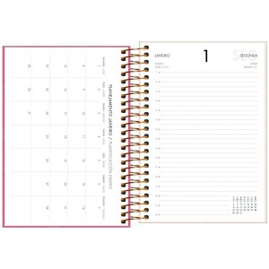 Agenda 2024 Spot Feminina Cd Espiral 200f-078072-76686