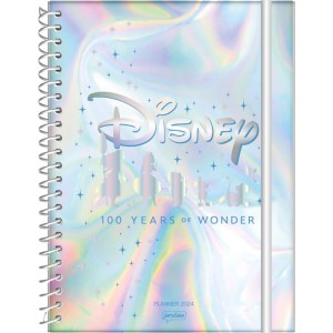 Agenda/planner 2024 Disney 100th Espiral 192fl (s)-109355-87217