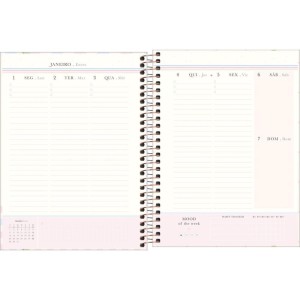 Agenda/planner 2024 Soho Cd Espiral 80fls.-068736-62595