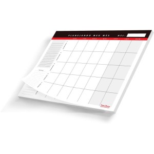 Agenda/planner Permanente Mensal De Mesa 20fls.-087187-20052