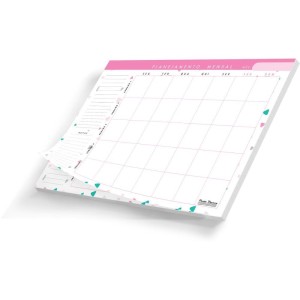 Agenda/planner Permanente Mensal De Mesa 20fls.-087187-49197