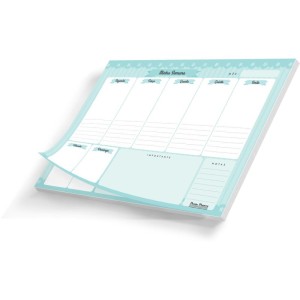 Agenda/planner Permanente Semanal De Mesa 36fls.-087186-79979