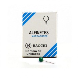 Alfinete Mapa Verde Cx.c/50pcs.-007076-68669