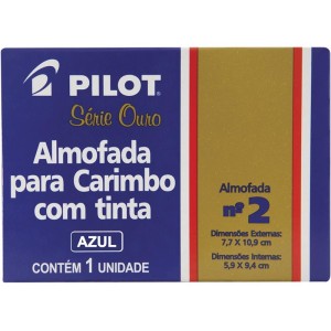 Almofada Carimbo N.2 Azul-000101-96515