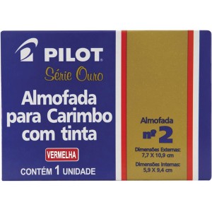 Almofada Carimbo N.2 Vermelha-000102-92578