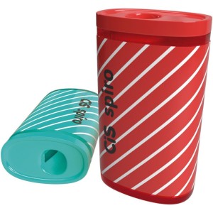 Apontador Com Deposito Cis Spiro Cores