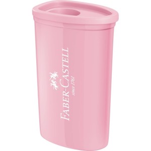 Apontador Com Deposito Triangular 4cores Pastel Cart.