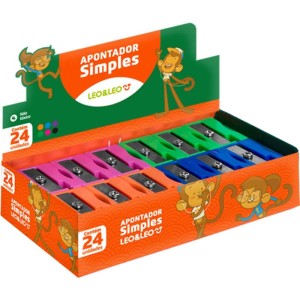 Apontador Sem Deposito Leo E Leo Simples Cores-081415-51719