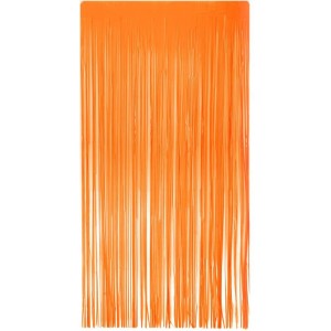 Cortina Metalizado Laranja 1x2m