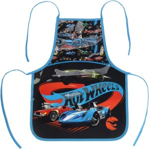 Avental Escolar Decorado Hot Wheels 49x39cm Az-095617-71259