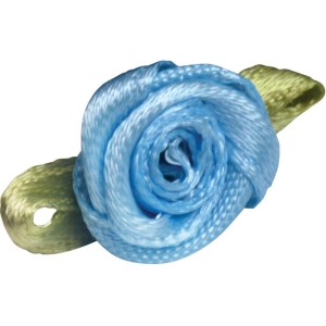 Aviamento Flor Rococo Jfr001 A2-086 Azul Bebe-024287-63072