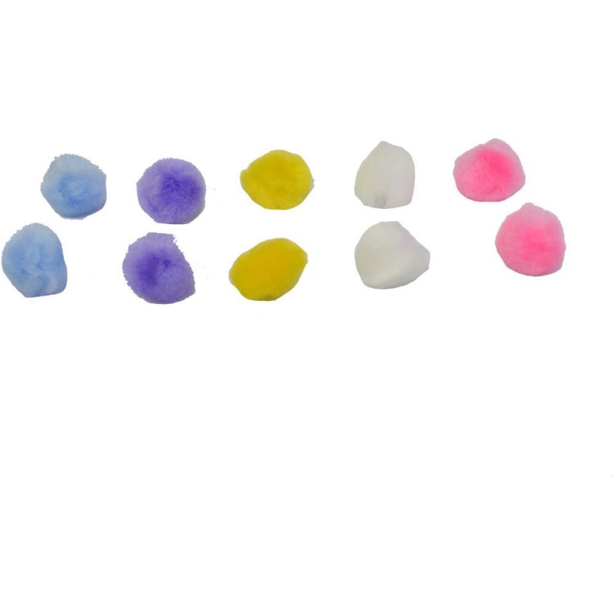 Aviamento Pompom Multicolor#1 15mm C/80unidades-025507-23593