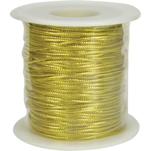 Aviamento Cordao 1.2mm Ouro C/50m.-025438-74577