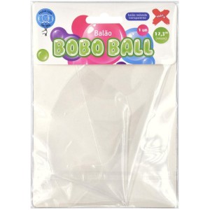 Balao Bubble Transparente Bobo Ball 44cm-025359-78013