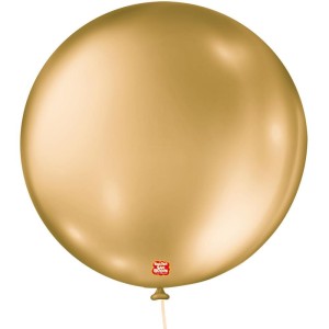 Balao Metalizado N.05 Redondo Dourado-085320-79043