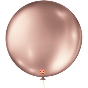 Balao Metalizado N.05 Redondo Rose Gold-085323-38418