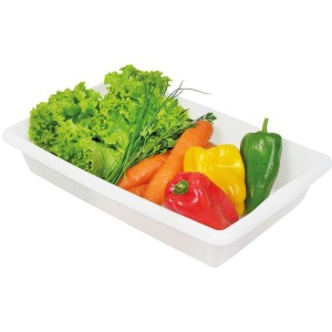 Bandeja Plastica Alimentos Branca M 44cm-056571-49917