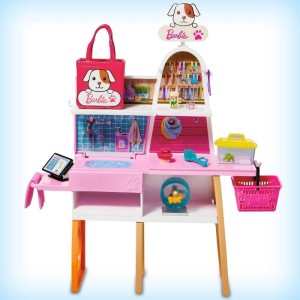 Barbie Estate Conjunto Pet Shop C/ Boneca-088192-68988