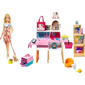 Barbie Estate Conjunto Pet Shop C/ Boneca-088192-90786