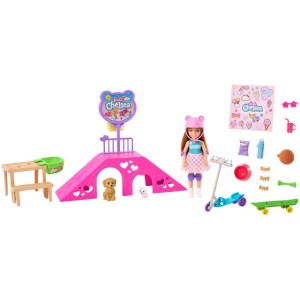 Barbie Family Chelsea Pista De Patinacao-103438-12360