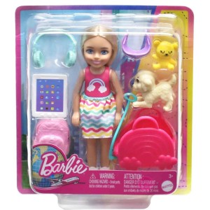 Barbie Family Chelsea Pronta Para Viajar-103350-93514