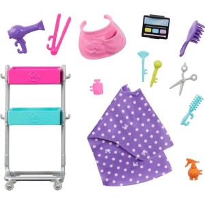 Barbie Family Conjunto Malibu Cabeleireira-104014-67473