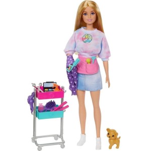 Barbie Family Conjunto Malibu Cabeleireira-104014-85215
