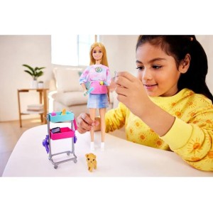 Barbie Family Conjunto Malibu Cabeleireira-104014-85989