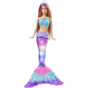 Barbie Fantasy Sereia Luzes Brilhantes-098930-49460