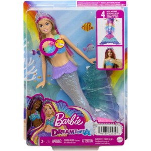 Barbie Fantasy Sereia Luzes Brilhantes-098930-56909