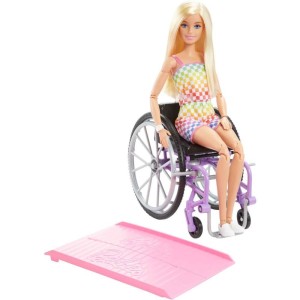 Barbie Fashion Barbie Cadeira De Rodas Roxa-103396-13952