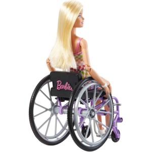 Barbie Fashion Barbie Cadeira De Rodas Roxa-103396-35490