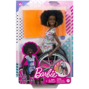 Barbie Fashion Boneca Cadeira De Rodas Rosa-103414-87551