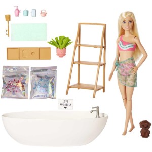 Barbie Fashion Cjto Banho De Espuma Relaxante-103862-60982