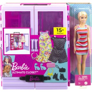 Barbie Fashion Novo Closet De Luxo Com Boneca-099359-37100