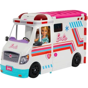 Barbie Profissoes Ambulância De Cuidados Médicos-103860-78987