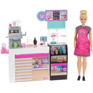 Barbie Profissoes Playset Cafeteria Da Barbie-094031-25507