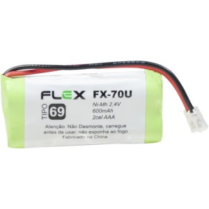 Bateria Telefone S/ Fio 2.4v 600mah Plug Univer-046496-48690