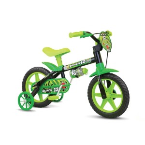 Bicicleta Infantil Aro 12 Black 12 Masc.-061771-54744