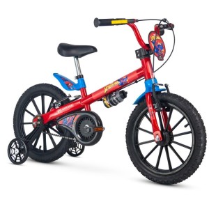 Bicicleta Infantil Aro 16 Spider Man-094367-12988