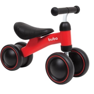 Bicicleta Infantil Equilibrio C/4 Rodas Vermelha-108658-11999