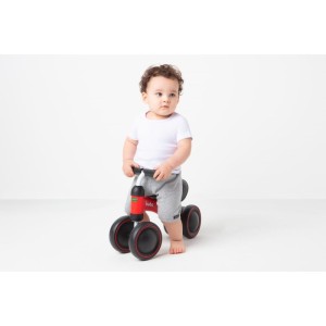 Bicicleta Infantil Equilibrio C/4 Rodas Vermelha-108658-49937